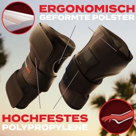 SKATEWIZ Protectors – Inline Protectors Adults, Inline Protectors Adults – Protectors Inline Skates Adults, Skate Protectors Adults – Ice Skates Protectors – L Black