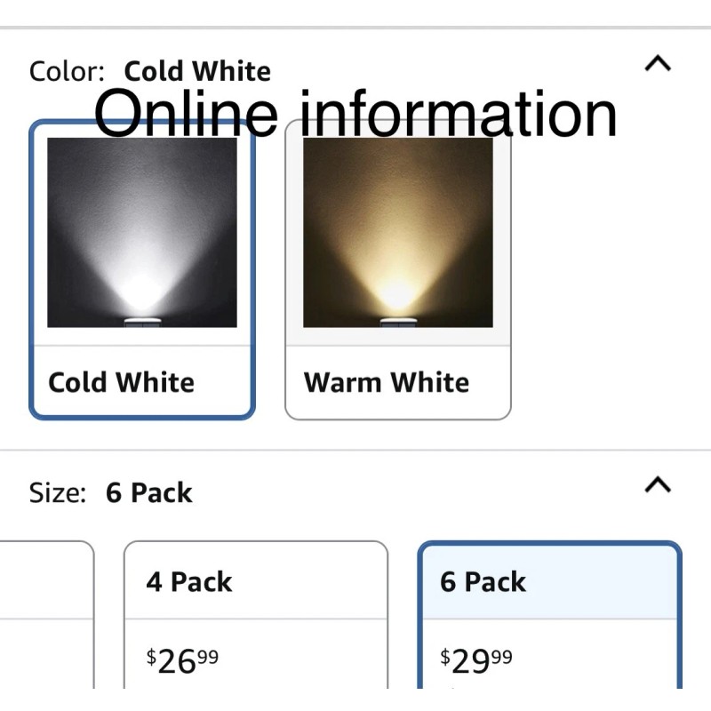 BAXIA TECHNOLOGY Solar Spot Lights Outdoor Waterproof (6 pack)