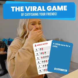 Viral Studios Catfished – Hilarious Party Bluffing Game for Adults & Teens | Deception, Lies & Laughter | Fun Strategic Imposter Gameplay | 400 Cards for Ages 16+