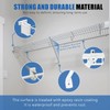 12 Inch Wire Shelf Brackets Set, 6 Pcs Support Brackets