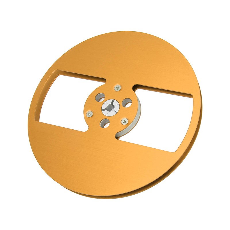 1/4 7 Inch Empty Tape Reel Aluminum Alloy 2 Holes