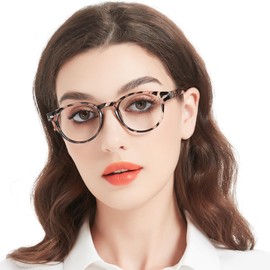 OCCI CHIARI Reading Glasses for Round Face Women Lightweight Eye Glasses Designer Readers 3.0(1.0 1.25 1.5 1.75 2.0 2.25 2.5 2.75 3.0 3.5 4.0 5.0 6.0)