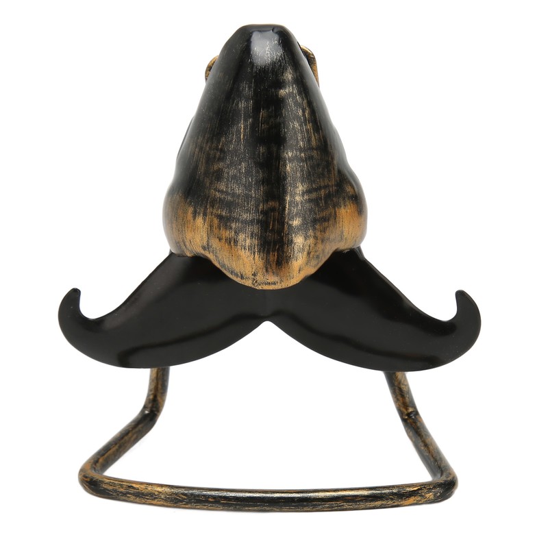 Nose Shaped Eyeglasses Holder Iron Nose and Mustache Shaped Eye
