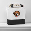 CafePress Boxer Puppy Dog Canvas Tote Top Zipper Closure