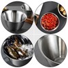 Ciieeo 1Pc Versatile Stainless Steel Sauce Storage Bowl for Restaurants