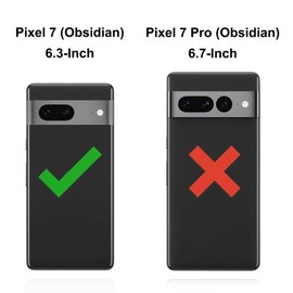 GREEN FUSION Compatible with Pixel 7 Upper Back Glass Replacement, Top Rear Glass Cover for Pixel 7 (Top Section), Includes Repair Tools & Instruction, Snow
