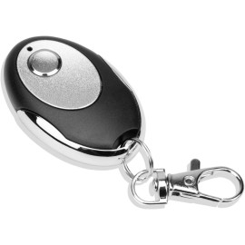 NoBrand 315MHz Purple Learn Button Garage Door Remote Control Keychain Compatible wit