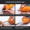 42" Extension Flexible Drill Rotary Drive Flex Shaft Attachment for