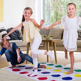 PMS 331074 Floor Mat Jumbo | Tangled Up | Balance Game | 1pc. Accessory, Multicolor, 170cm x 118cm
