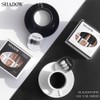 From the Nail Shadow 6 Piece Set White + Black