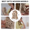 WOODEN.CITY Magic Clock 3D Wooden Puzzle for Adults – Mechanical