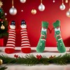 Alihoo Magnetic Socks, 4 Pairs of Christmas Socks, Colourful Funny