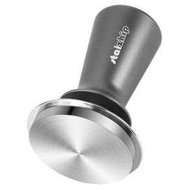 Staizhip 51mm Espresso Tamper with Calibrated Spring Loaded -Achieve Balanced Coffee Flavors,Fits for 51mm Portafilters, Espresso Accessories,Flat Stainless Steel Base. (grey, 51mm)
