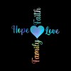 Hope Faith Love Family Decal Vinyl Sticker Auto Car Truck