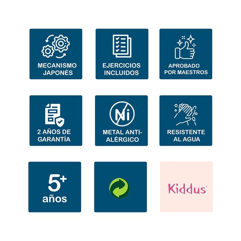 Kiddus Learning Watch for Children, Boys and Girls, Analogue Children's