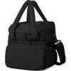 Lonchera Térmica con Doble Compartimento para Hombre Mujer, Bolsa de