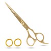 Nixcer Hair Cutting Scissors -Sharp Razor Edge Blade Hair Shears