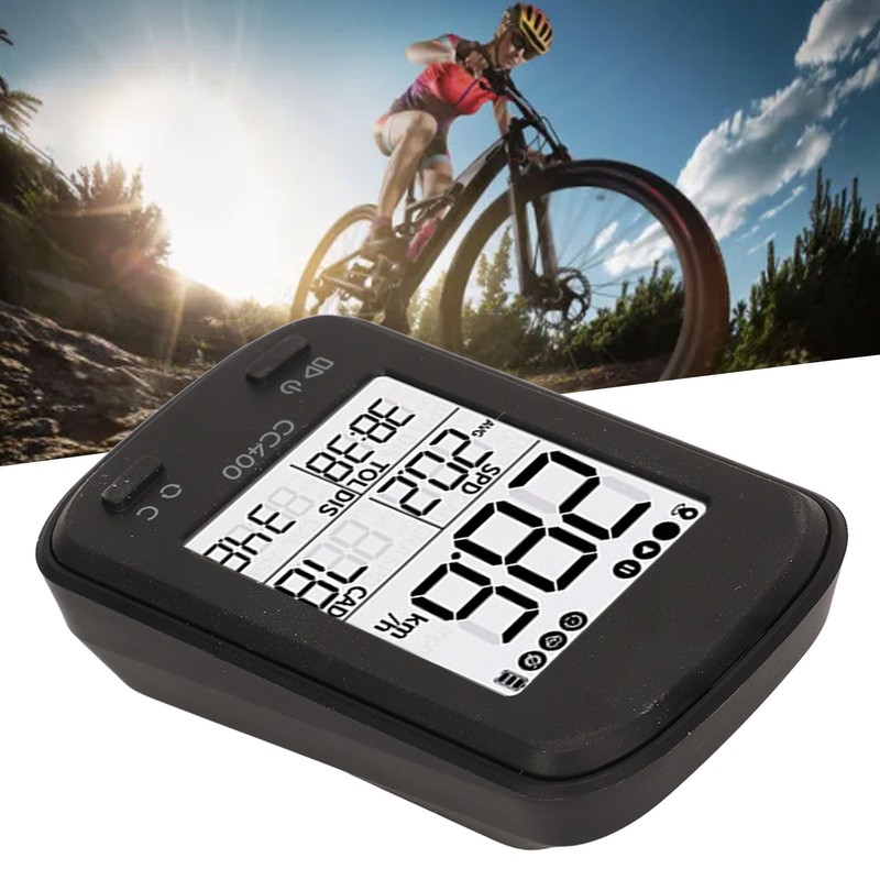 CC400 GPS Bike Computer Wireless Waterproof Bicycle Speedometer Odometer Cycling