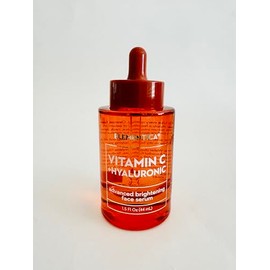 Generic ELEMENTICA Vitamin C + Hyaluronic Advanced Face serum, 1.5 FlOz. No Box, Clear