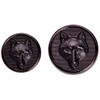 Equetech Fox Head Riding Jacket Buttons (Set of 8) -