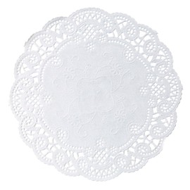 Hoffmaster 500532 French Lace Doily, 6" Diameter (Case of 1000) White
