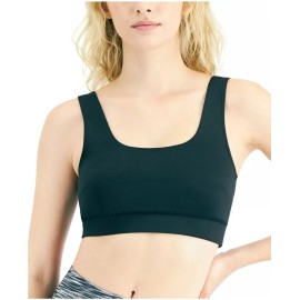 Jenni Intimates Women's Square-Neck Bralette, Black, Size XL