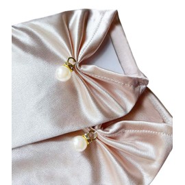 Gionforsy Floral Lace Gloves for Bridal Elegant Short Lace Gloves Wrist Lace Gloves for Wedding Opera Dinner Party (A-Beige) (Champagne)