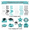 Teal Graduation Party Decorations 2023 Turquoise Teal Black/Teal Graduation Decorations