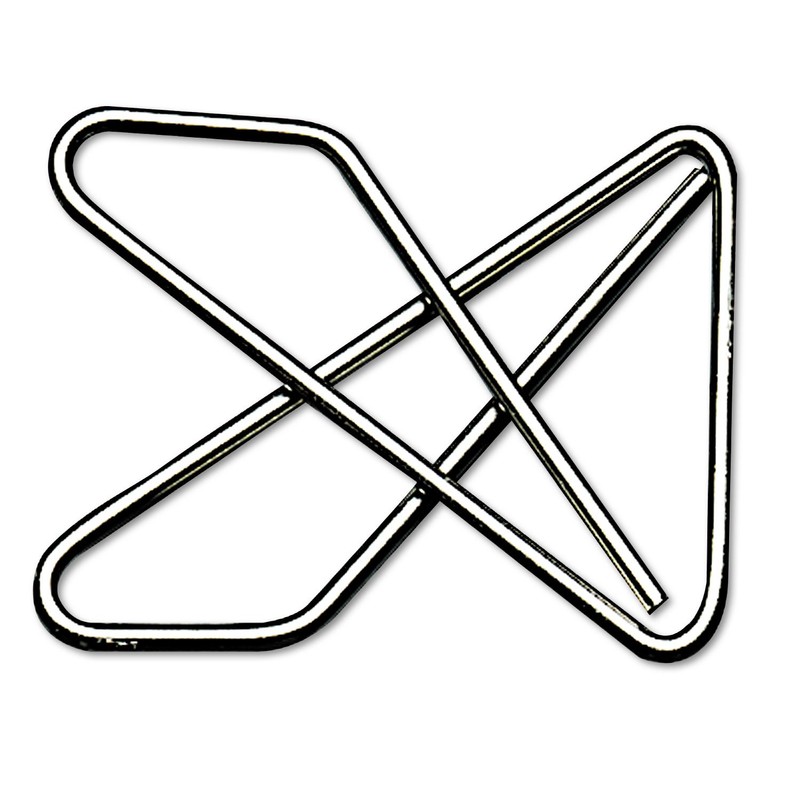 ACCO Ideal Butterfly Paper Clamps, Steel Wire, Small 1.5 Inch