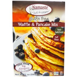 Namaste Foods, Gluten Free Waffle & Pancake Mix, 21 oz (595 g) Namaste Foods, Gluten Free Waffle & Pancake Mix, 21 oz (595 g) - 2pcs