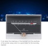VU Meter High Accuracy Adjustable Backlight Power Amplifier Level Meter