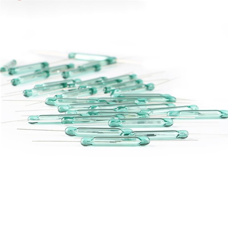 HiLetgo 20pcs Reed Switch Normally Open 2x14mm Magnetic Switch MKA14103