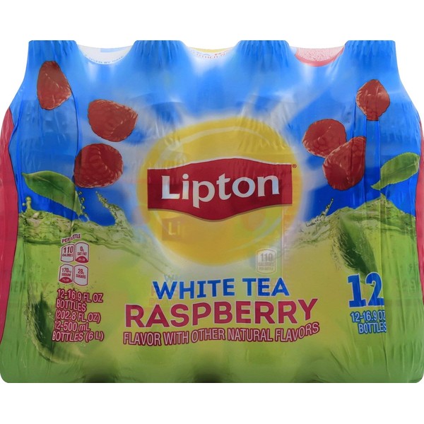 Lipton Raspberry White Tea- 12 PK