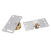 2 Sets Sliding Door Roller Brass Stainless Steel Pulley for
