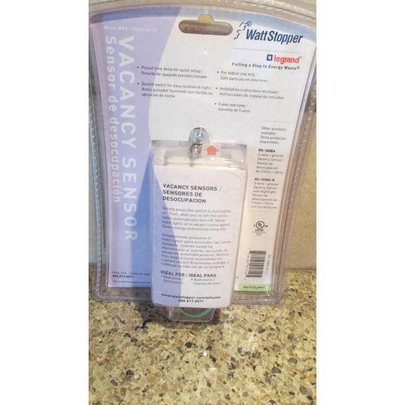 Legrand, RS 150BA W CS, White Vacancy Sensor, FREE SHIPPING