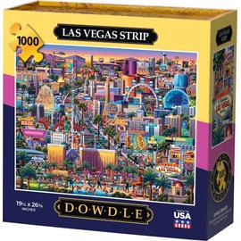Dowdle Jigsaw Puzzle - Las Vegas Strip 1000 Piece