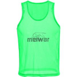 meiwar Training Bibs, Set of 10 Marked Bibs, Football Bibs, Sizes for Seniors, Juniors and Women, green, xl