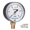 Measureman Diaphragm Type Capsule Low Pressure Gauge, 2-1/2" Dial, 1/4"NPT