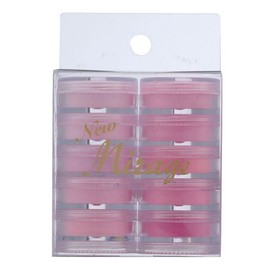 ミラージュ カラーパウダー N/WPG 3.5ｇ×10色セット アクリルパウダー ピンクのグラデーションカラーのセット