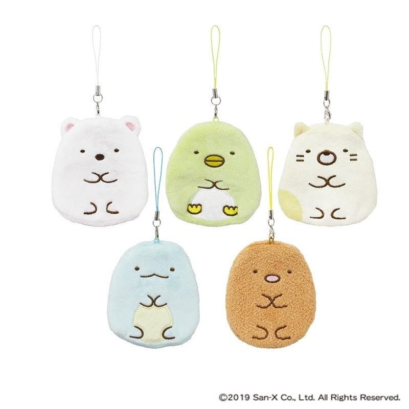 Sumikko Gurashi Penguin Earphone Jack Mini Pouch