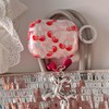 Cute Cherry Bow Glitter Case for AirPods 1&2 Generation with