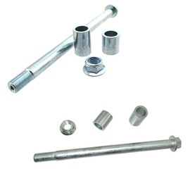 Ouyunou 15mm Front & Rear Wheel Axle For Chinese Made 50cc 70cc 90cc 110cc 125cc 140cc 150cc 160cc 170cc 180cc 190cc Pit Dirt Bikes