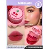 Sheglam Crema para Labios y Mejillas Apilables Very Cherry, 4