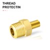 GODESON Air Inflator Adapter,1/4 NPT (m) to Standard Schrader Valve