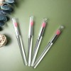 GAB Belleza Brocha Silicón Con Tapa Sombra Glitter Portátil (3