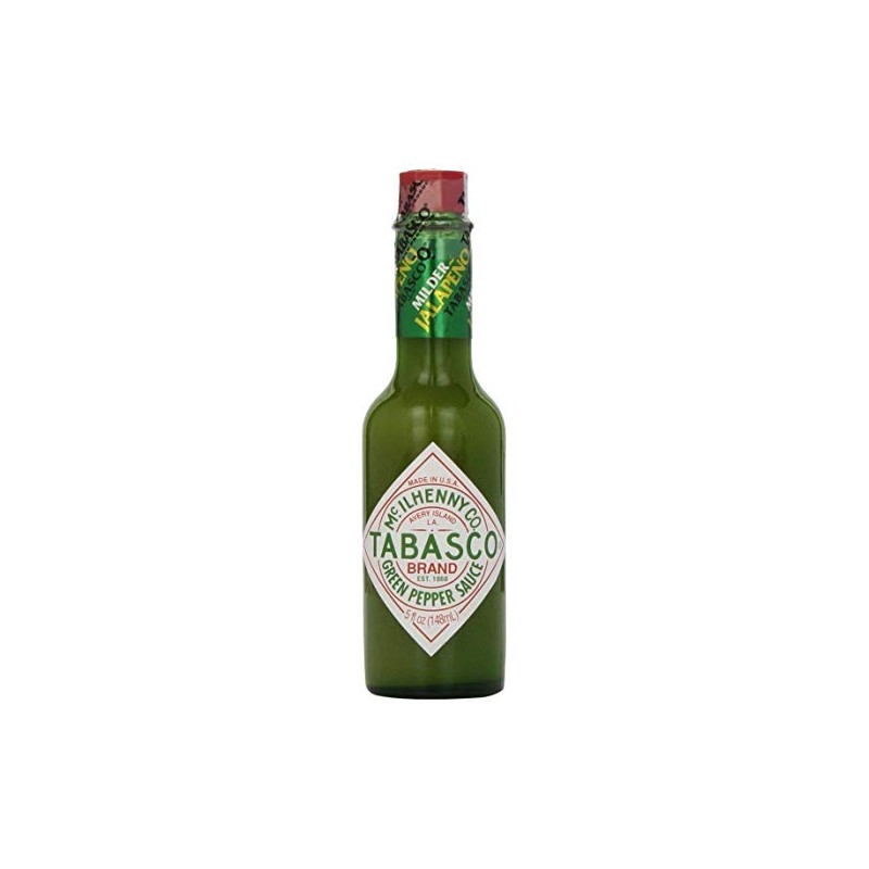 Tabasco Green Jalapeno Pepper Sauce 5 Ounce (Pack of 6)