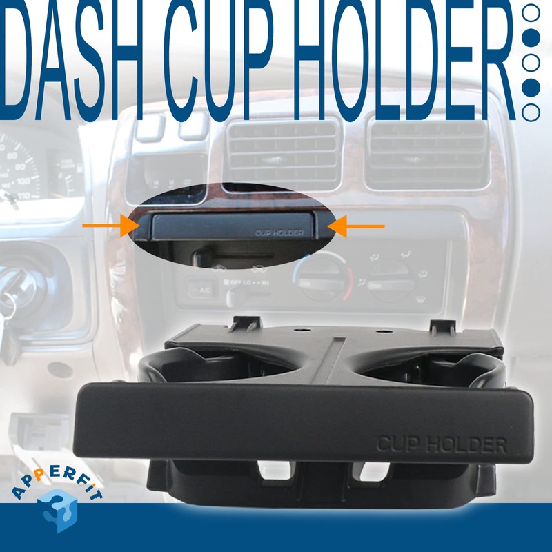 APPERFiT Dash Cup Holder Compatible with Toyota 4Runner 1996 1997
