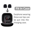 6 Pairs Double Flange Compatible with Beats Fit Pro Ear