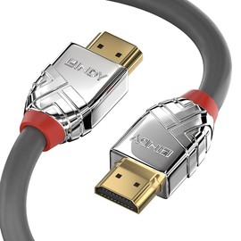 LINDY HDMI Anschlusskabel 5.00m 37874 Grau [1x HDMI-Stecker - 1x HDMI-Stecker]