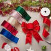 Pink Christmas Velvet Wired Ribbon for Gift Wrapping, Velvet Ribbon